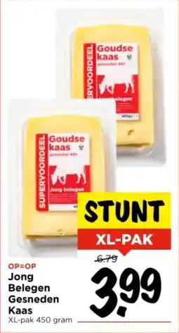 Vomar Voordeelmarkt Jong Belegen Gesneden Kaas aanbieding