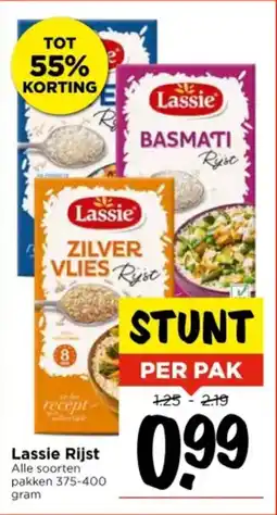 Vomar Voordeelmarkt Lassie Rijst aanbieding