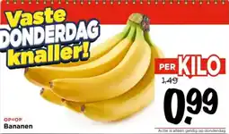 Vomar Voordeelmarkt Bananen aanbieding
