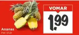 Vomar Voordeelmarkt Ananas aanbieding