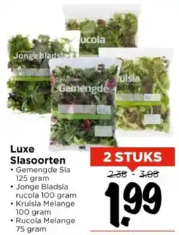 Vomar Voordeelmarkt Luxe Slasoorten aanbieding