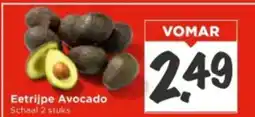 Vomar Voordeelmarkt Eetrijpe Avocado aanbieding