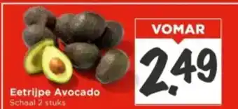 Vomar Voordeelmarkt Eetrijpe Avocado aanbieding