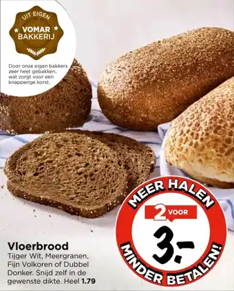 Vomar Voordeelmarkt Vloerbrood aanbieding
