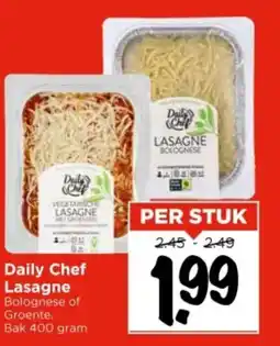 Vomar Voordeelmarkt Daily Chef Lasagne aanbieding