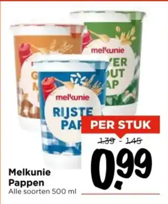 Vomar Voordeelmarkt Melkunie Pappen aanbieding