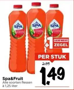 Vomar Voordeelmarkt Spa&Fruit aanbieding
