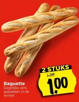 Vomar Voordeelmarkt Baguette aanbieding
