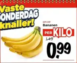 Vomar Voordeelmarkt Bananen aanbieding