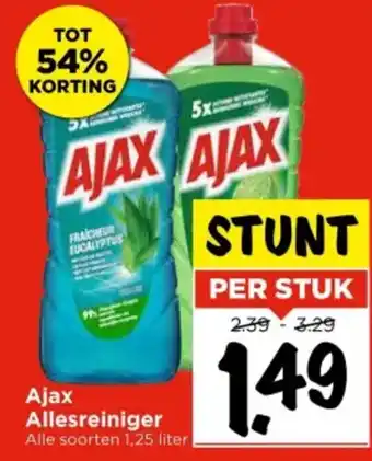 Vomar Voordeelmarkt Ajax Allesreiniger aanbieding