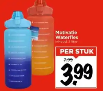 Vomar Voordeelmarkt Motivatie Waterfles aanbieding