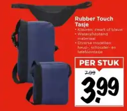 Vomar Voordeelmarkt Rubber Touch Tasje aanbieding
