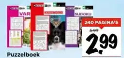 Vomar Voordeelmarkt Puzzelboek 240 PAGINA'S aanbieding