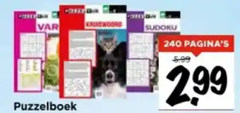 Vomar Voordeelmarkt Puzzelboek 240 PAGINA'S aanbieding