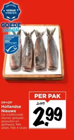 Vomar Voordeelmarkt Hollandse Nieuwe aanbieding