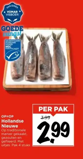 Vomar Voordeelmarkt Hollandse Nieuwe aanbieding