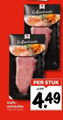 Vomar Voordeelmarkt Kalfs entrecôte aanbieding