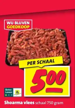 Nettorama Shoarma vlees aanbieding