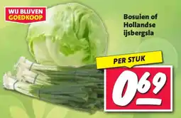 Nettorama Bosuien of Hollandse ijsbergsla aanbieding