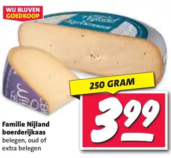 Nettorama Familie Nijland boerderijkaas aanbieding