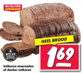 Nettorama Volkoren meerzaden of donker volkoren aanbieding