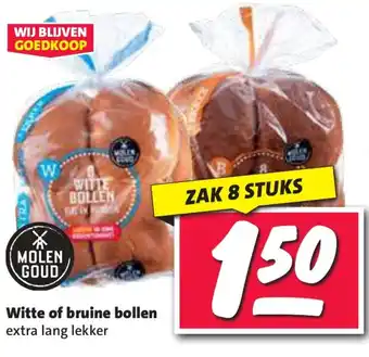 Nettorama Witte of bruine bollen aanbieding