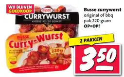 Nettorama Busse curryworst aanbieding