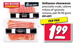Nettorama Italiaanse vleeswaren aanbieding