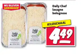 Nettorama Daily Chef lasagne bolognese aanbieding