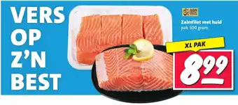 Nettorama Zalmfilet met huid aanbieding