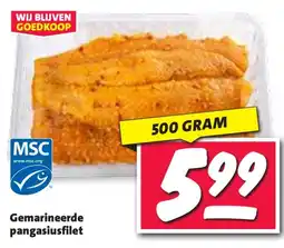 Nettorama Gemarineerde pangasiusfilet aanbieding