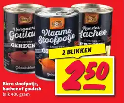 Nettorama Bicro stoofpotje, hachee of goulash aanbieding