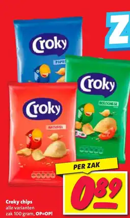 Nettorama Croky chips aanbieding