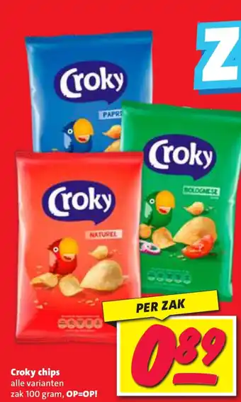 Nettorama Croky chips aanbieding