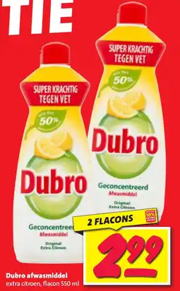 Nettorama Dubro afwasmiddel aanbieding