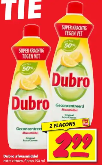 Nettorama Dubro afwasmiddel aanbieding