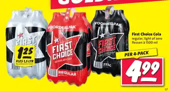 Nettorama First Choice Cola aanbieding