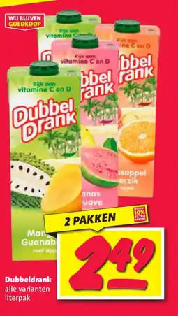 Nettorama Dubbeldrank aanbieding