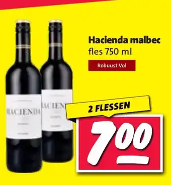 Nettorama Hacienda malbec aanbieding