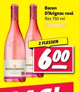 Nettorama Baron D'Arignac rosé aanbieding