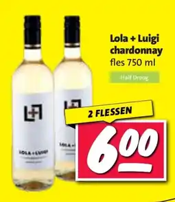 Nettorama Lola + Luigi chardonnay aanbieding