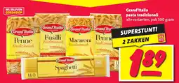 Nettorama Grand'Italia pasta tradizionali aanbieding