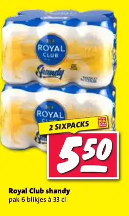 Nettorama Royal Club shandy aanbieding