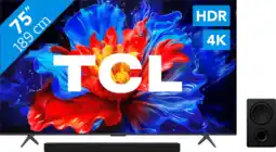 Coolblue TCL 75 QLED P81K 4K (2025) + TCL Q75H aanbieding