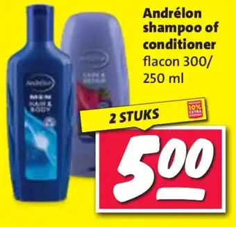Nettorama Andrélon shampoo of conditioner aanbieding