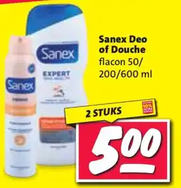 Nettorama Sanex Deo of Douche aanbieding
