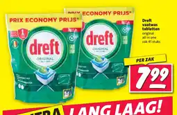 Nettorama Dreft vaatwas tabletten aanbieding