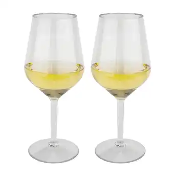 ANWB Mydrinkglass Plastic wijnglazen – 2 stuks – aanbieding