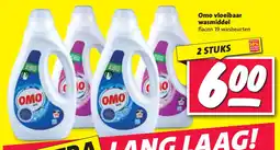 Nettorama Omo vloeibaar wasmiddel aanbieding