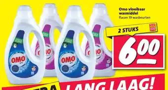 Nettorama Omo vloeibaar wasmiddel aanbieding